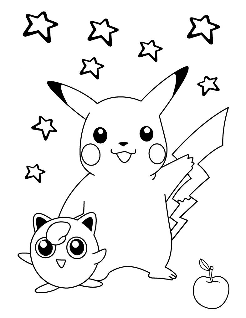 Jigglypuff coloring pages by coloringpageswk on
