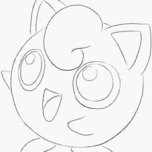 Jigglypuff coloring pages printable for free download