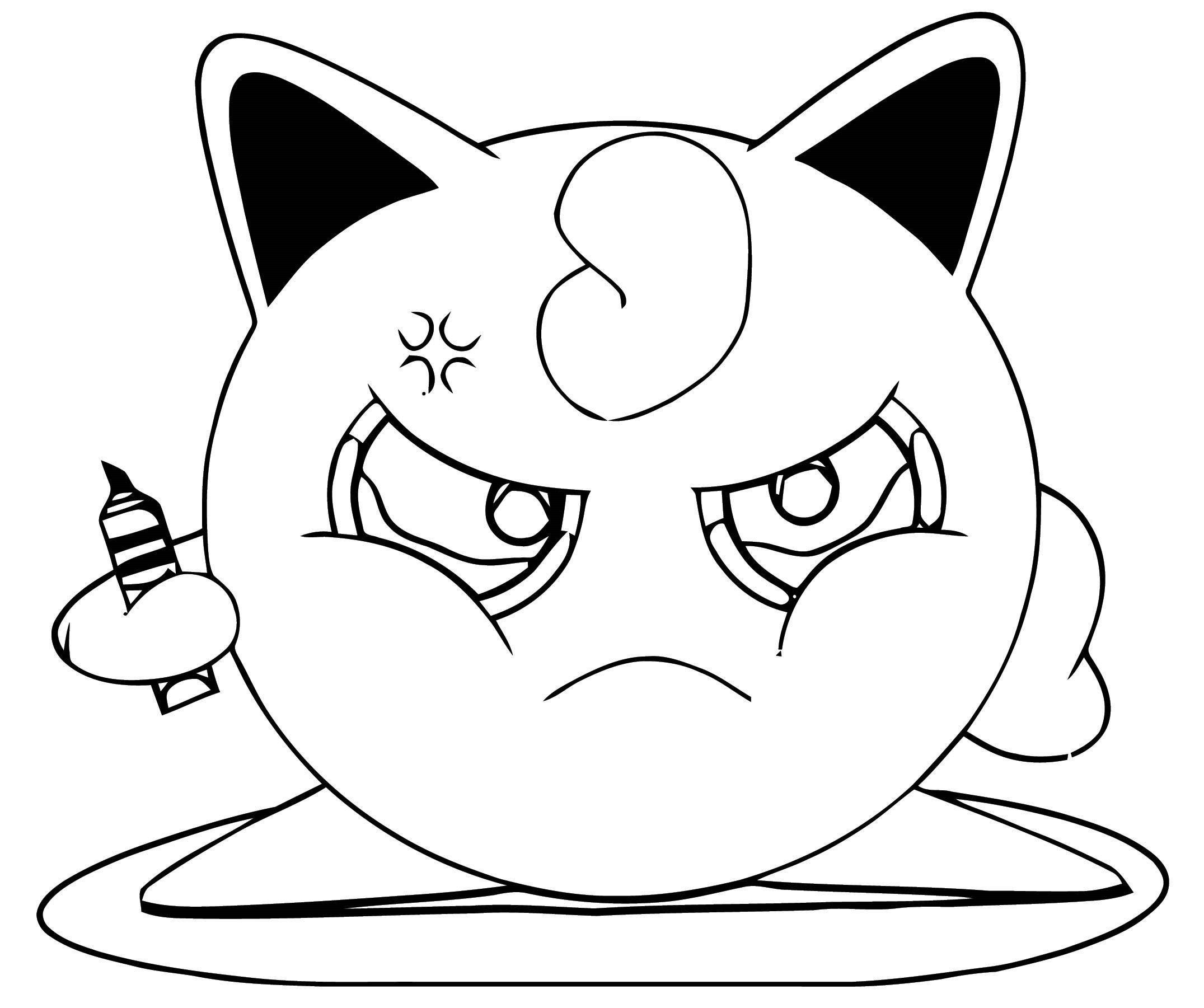 Jigglypuff pokemon images coloring pages pokemon coloring pages pokemon jigglypuff pokemon coloring