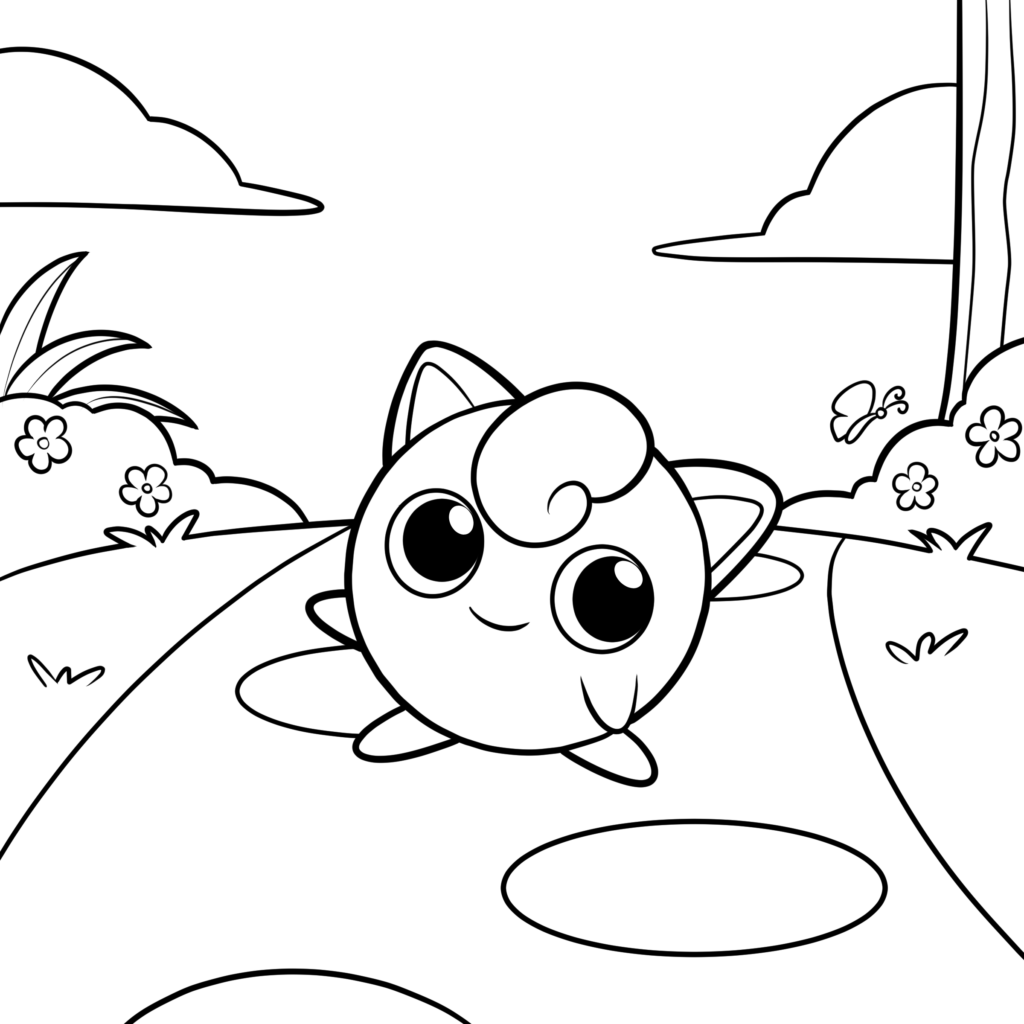 Pokãmon coloring pages unleash your artistic adventure