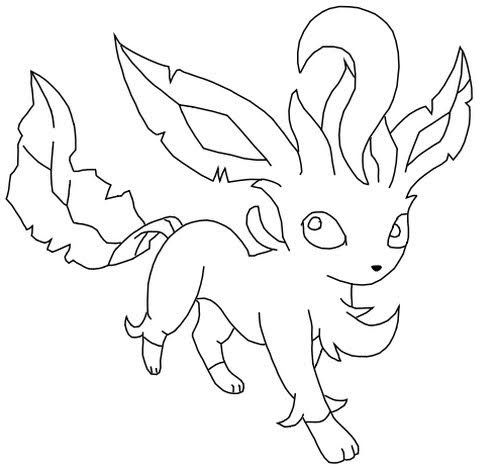 Cute pokemon coloring pages leafeon pokemon coloring pages pokemon coloring animal coloring pages