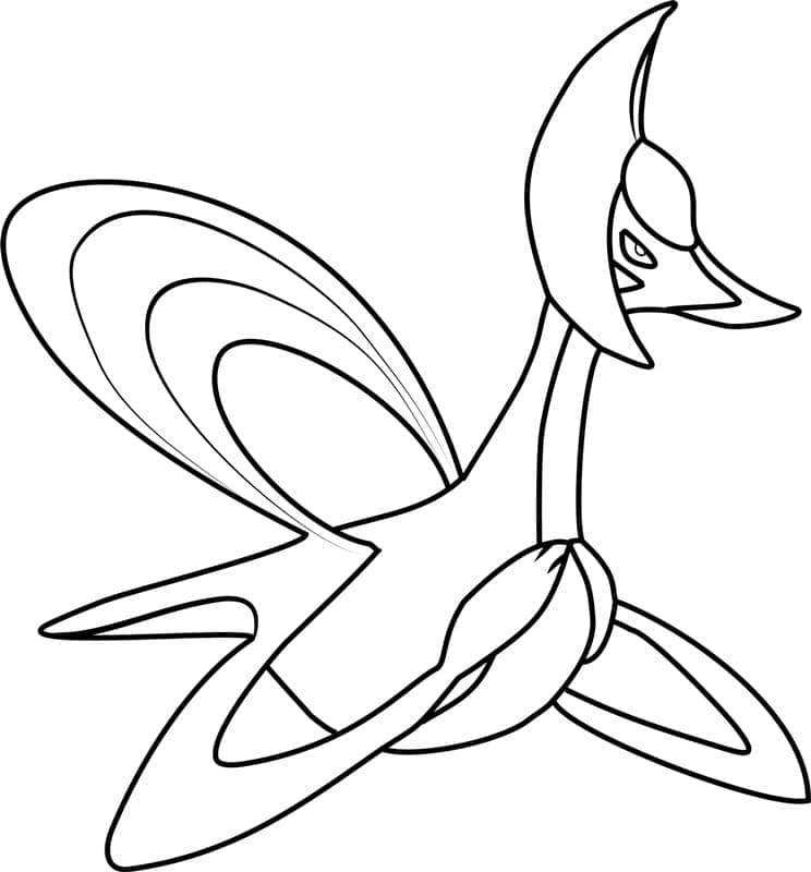 Legendary pokemon coloring pages