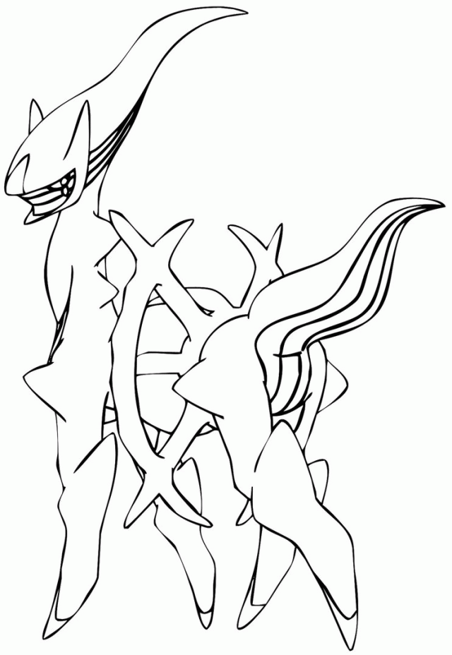 All legendary pokemon coloring pages