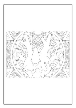 Find your calm with our pokemon mandala coloring pages collection pdf