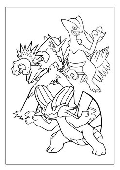 Bring your favorite mega pokemon characters to life with our coloring pages pdf