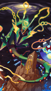 Sixbane on X: sometimes u just mega rayquaza u know free use