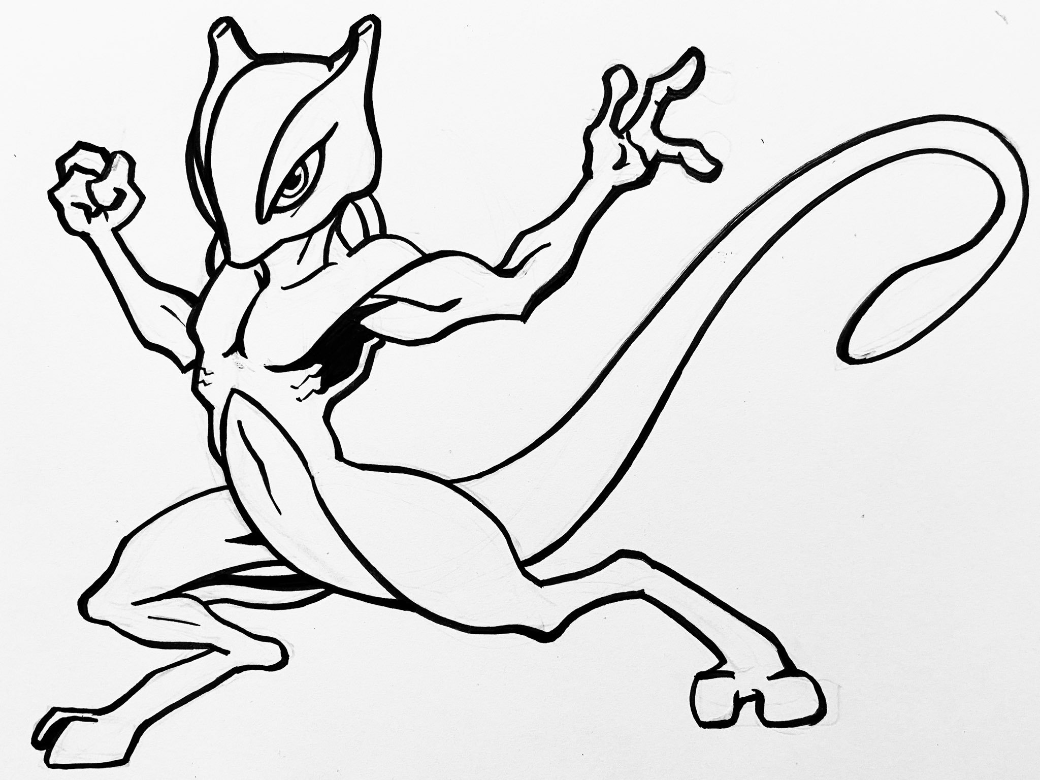 Brandon padgett on x inktober day mewtwo for poketober both of my kids are big mewtwo fans inktober inktober pokemon mewtwo mewtwoart mewtwopokemon mewtwofanart hartsquad pokemonart pokemonfanart httpstcoegachpngt x