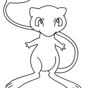 Mewtwo coloring pages printable for free download