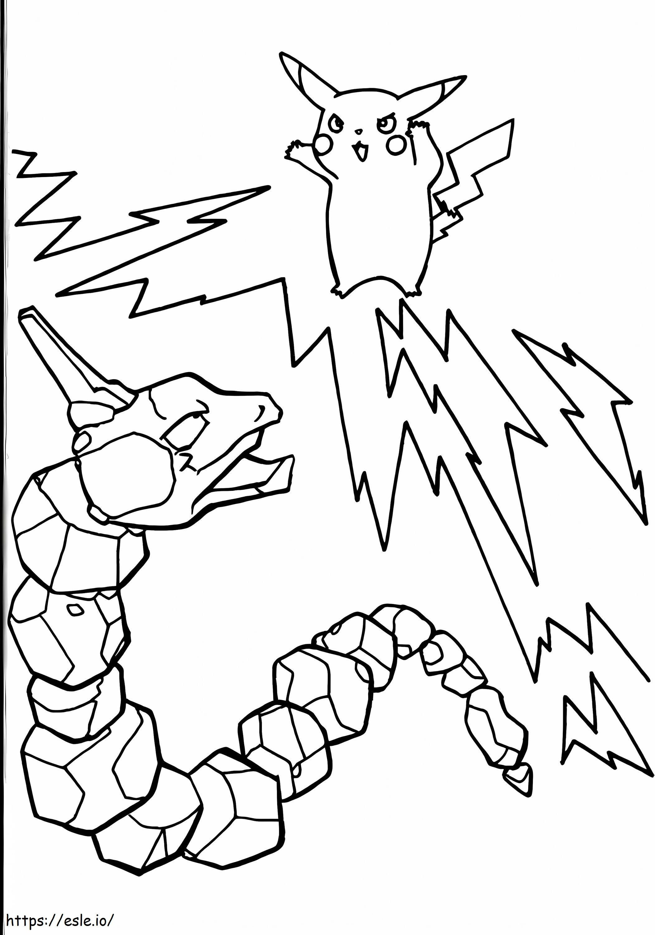 Onix coloring page