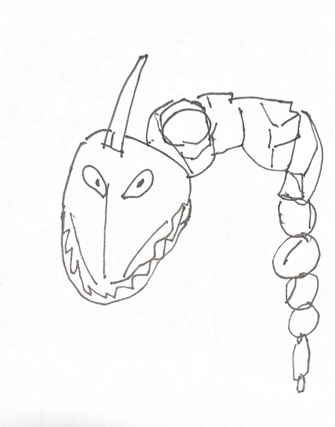 My onix drawing rpokemon