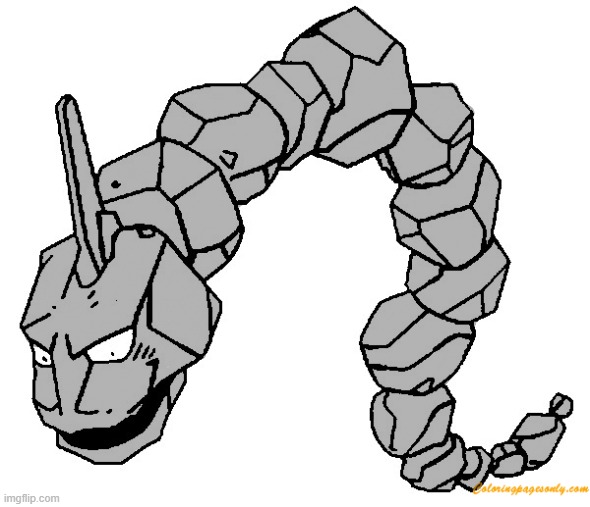 Onix the rock snake pokemon