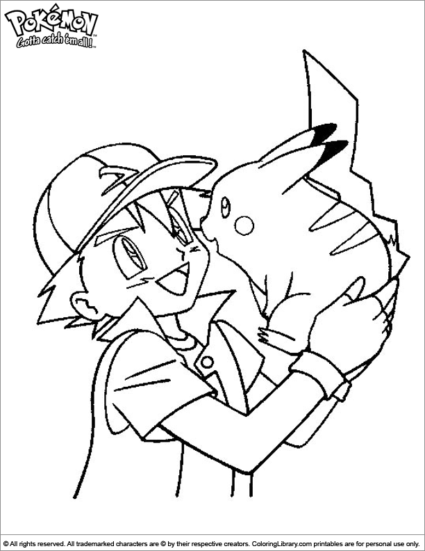 Online coloring page