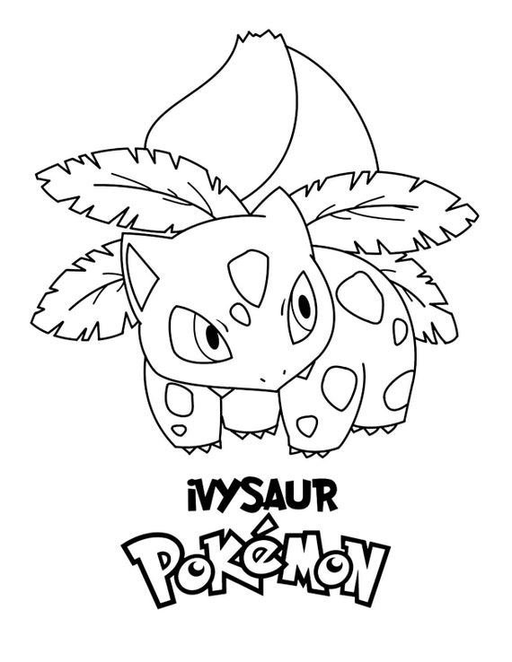 Pokemon coloring pages