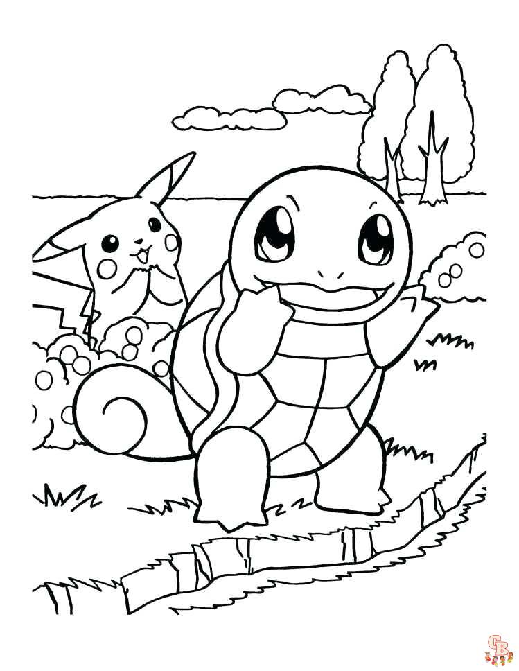 Engaging with your kids through pokemon coloring pages