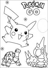 Pokemon coloring pages on coloring