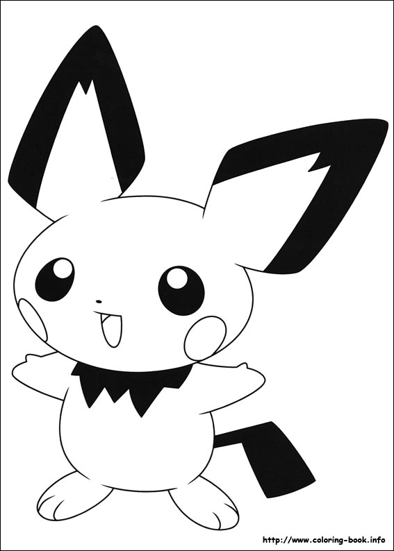 Pokemon coloring picture