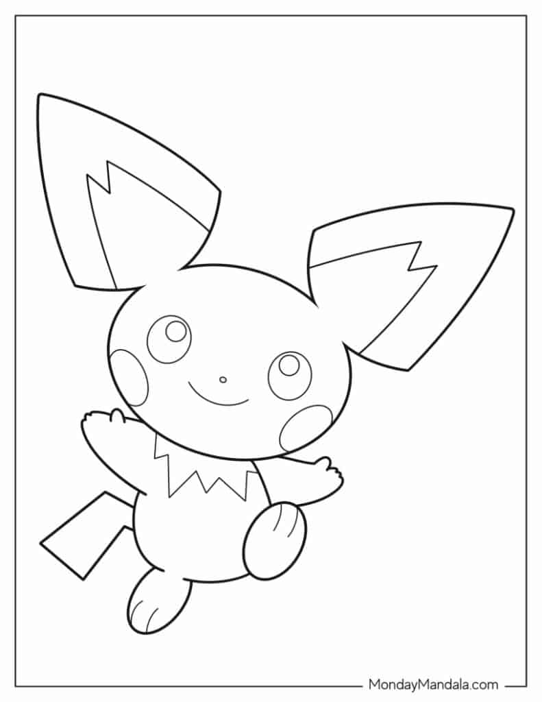 Pokemon coloring pages free pdf printables