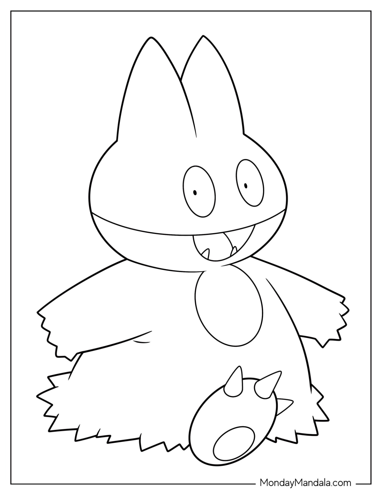 Snorlax coloring pages free pdf printables