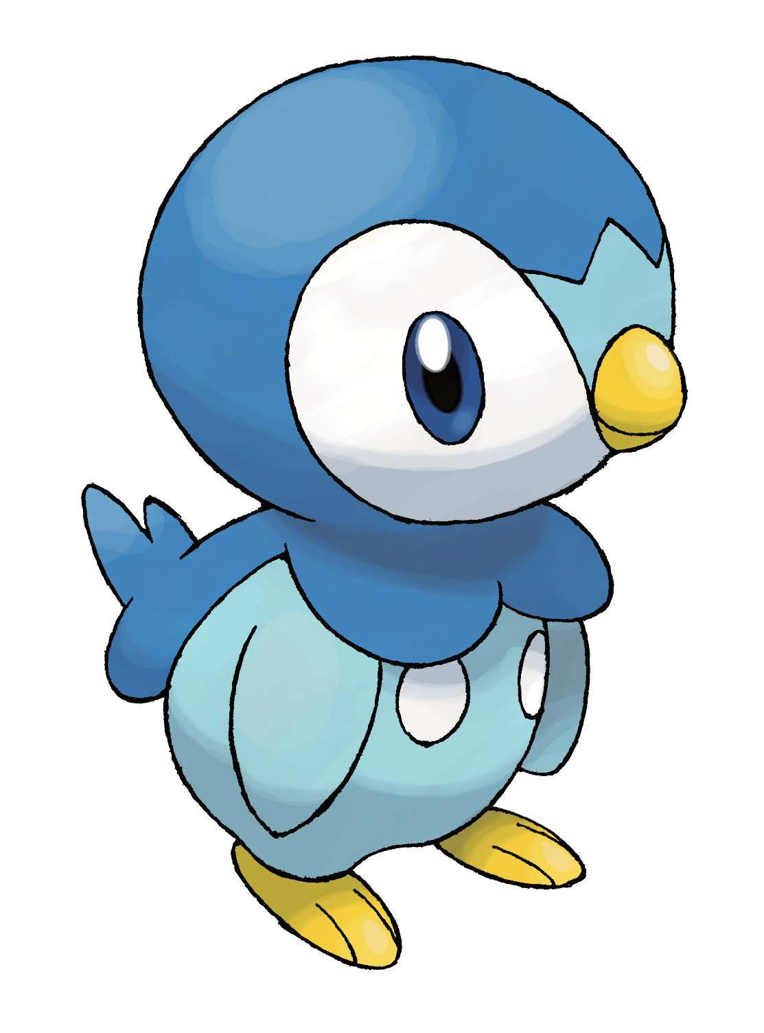 Pokemon piplup coloring page