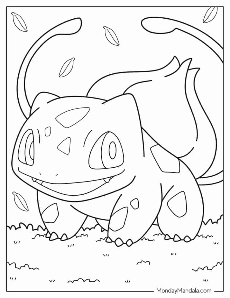 Pokemon coloring pages free pdf printables