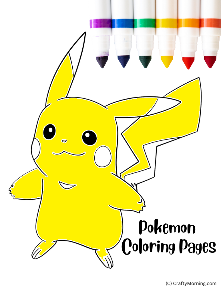 Free pokemon coloring pages