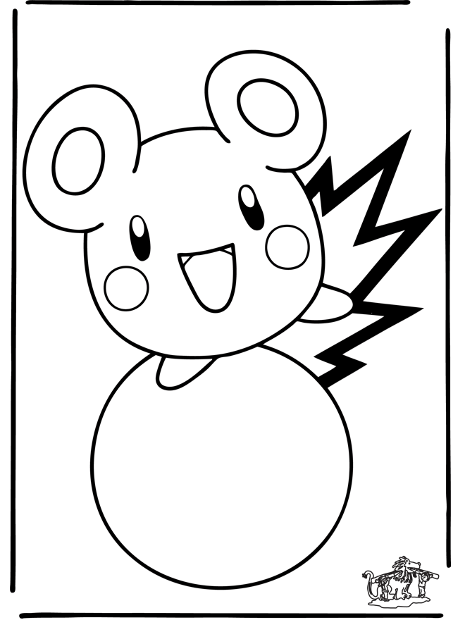 Free coloring pages pokemon