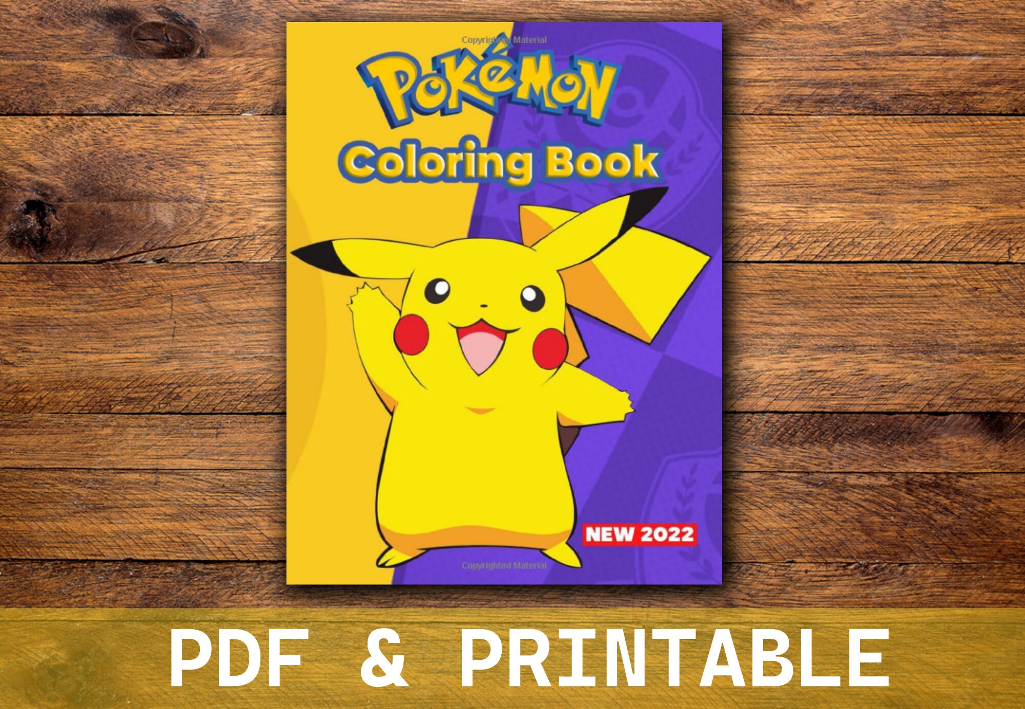 Pokemon digital coloring book pages kids coloring book