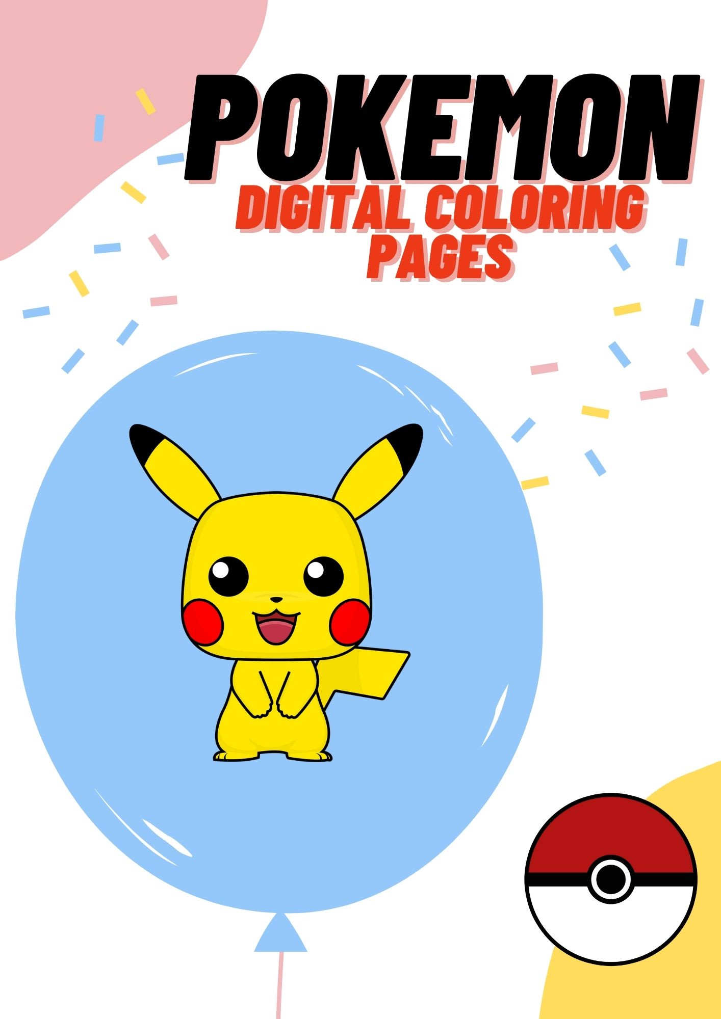 Give pokemon coloring book pages digital by ricardovangaal