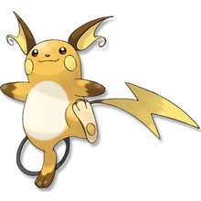 Raichu coloring pages