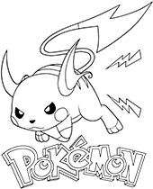 Free pokemon coloring pages