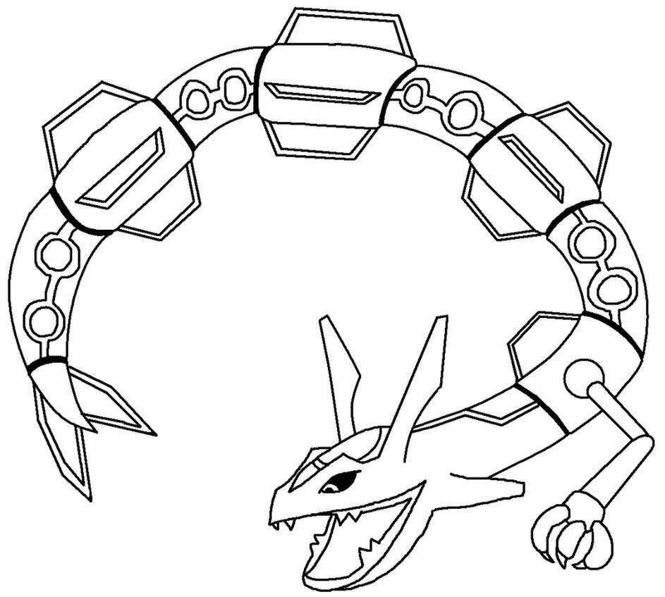 Mega pokemon rayquaza coloring pages pokemon coloring pages pokemon rayquaza pokemon coloring