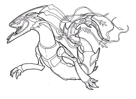 Mega rayquaza louring pages