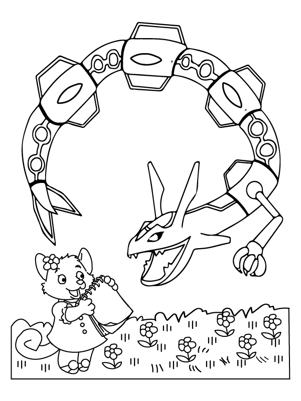 Pokemon mega evolution coloring pages printable for free download