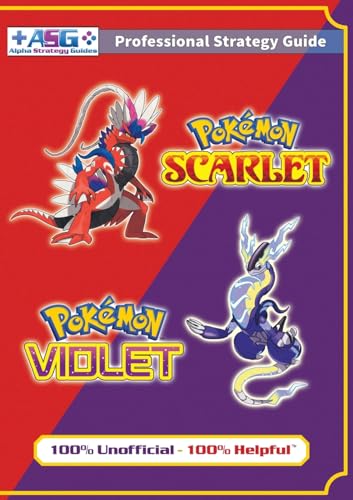 Pokãmon scarlet and violet strategy guide book full color unofficial