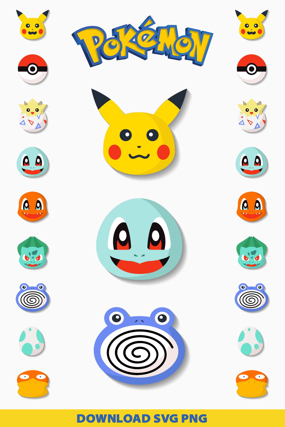 Pokemon svg bundle â