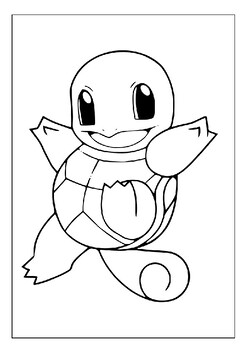 Expressive adventures printable mini squirtle coloring pages collection