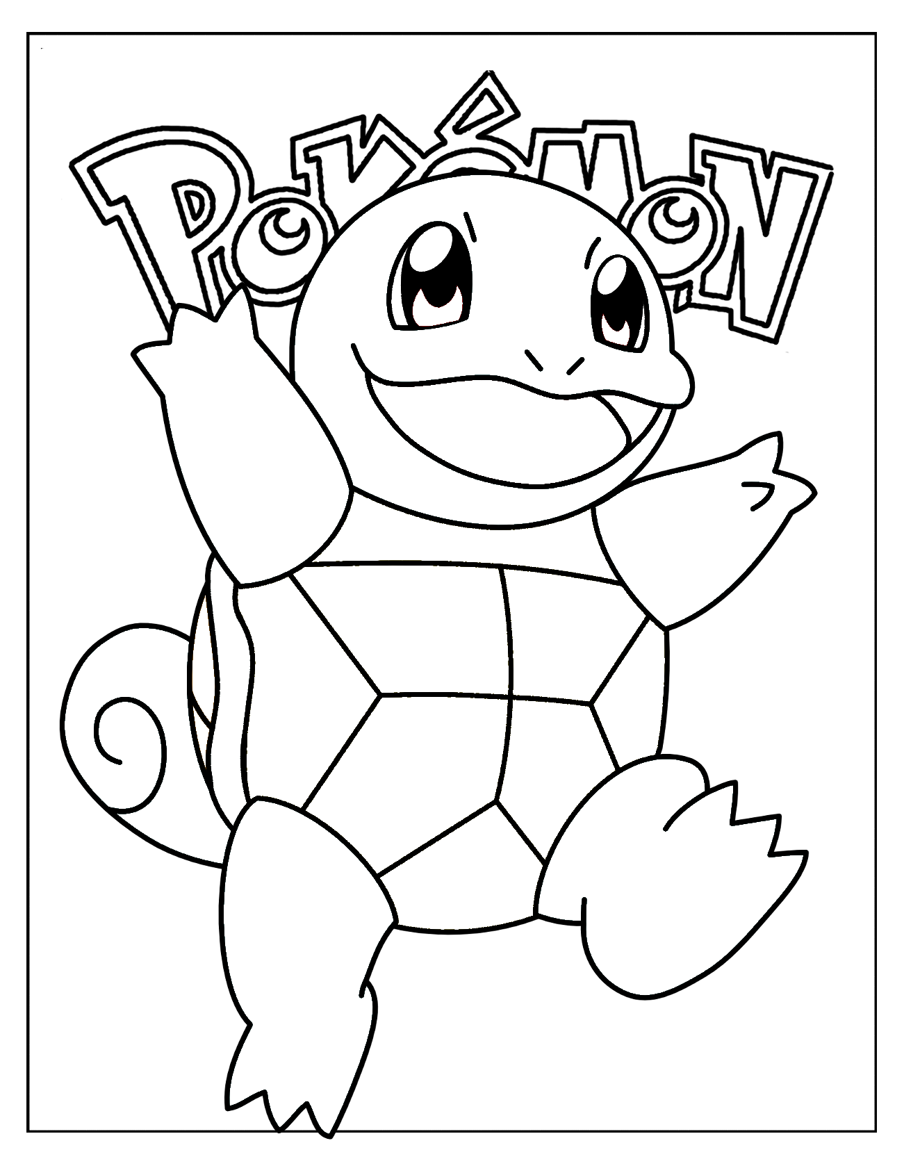 Squirtle coloring sheet pokemon coloring pages pokemon coloring sheets pokemon coloring