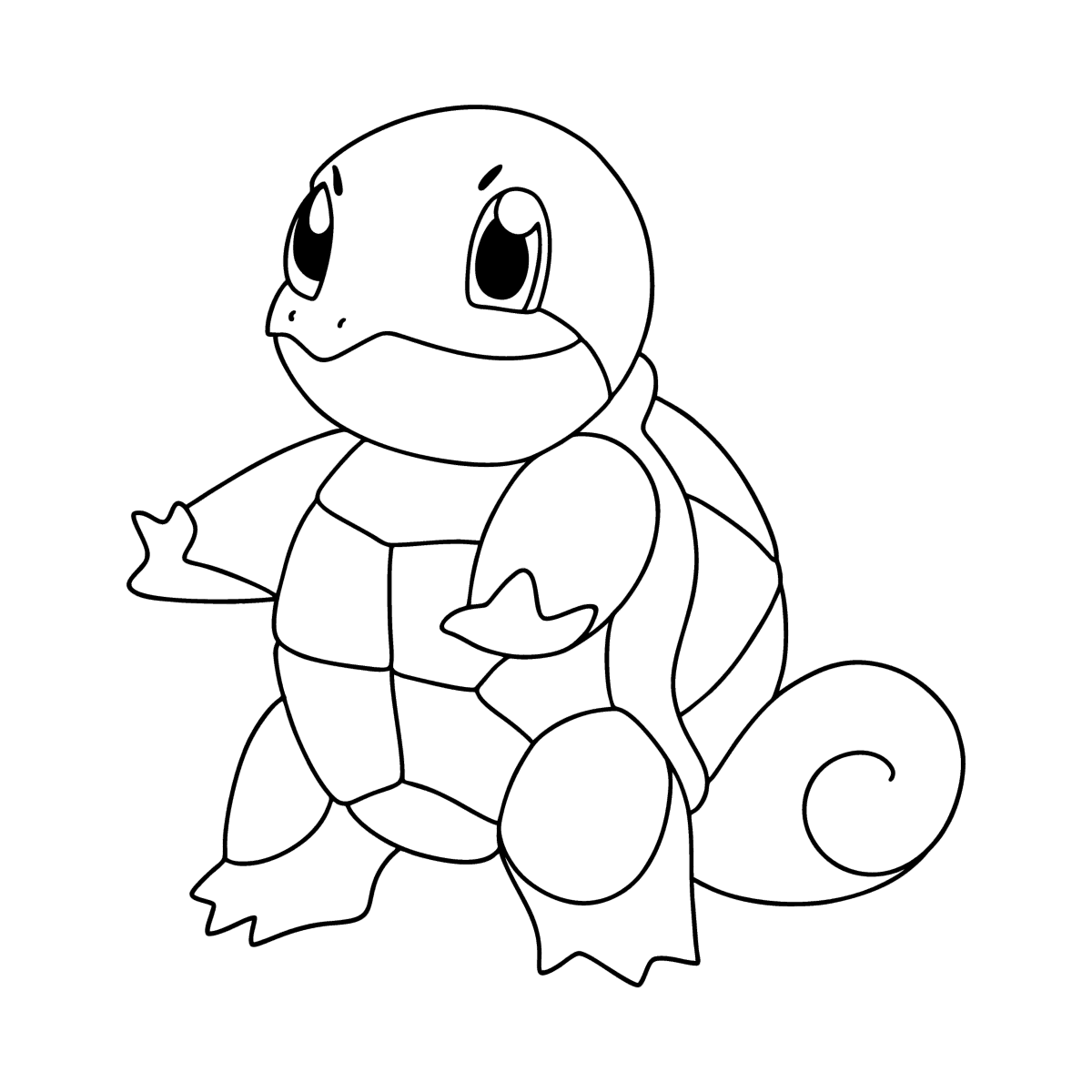 Coloring page pokãmon go squirtle â online and print for free