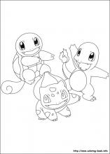 Pokemon coloring pages on coloring