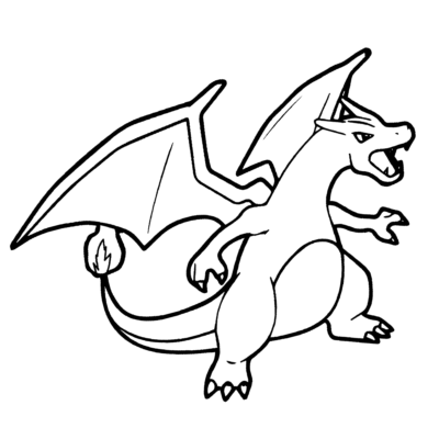 Free download charizard coloring pages png images