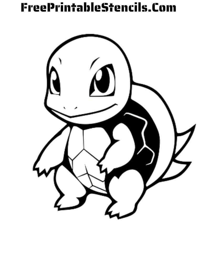 Free printable pokemon stencils