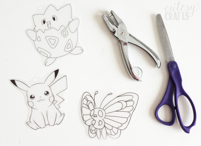 Pokemon birthday party craft