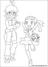 Pokemon coloring pages on coloring