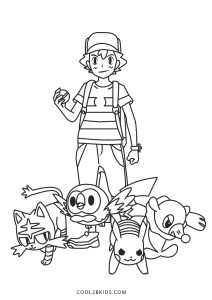 Free printable pokemon coloring pages for kids