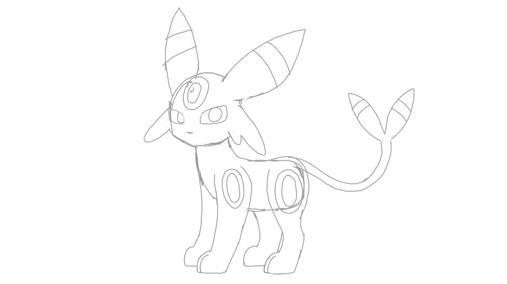 Umpeon espeon and umbreon fusion ðpokemon artdrawing amino ð amino