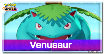 Venusaur guide builds and best items pokemon uniteï