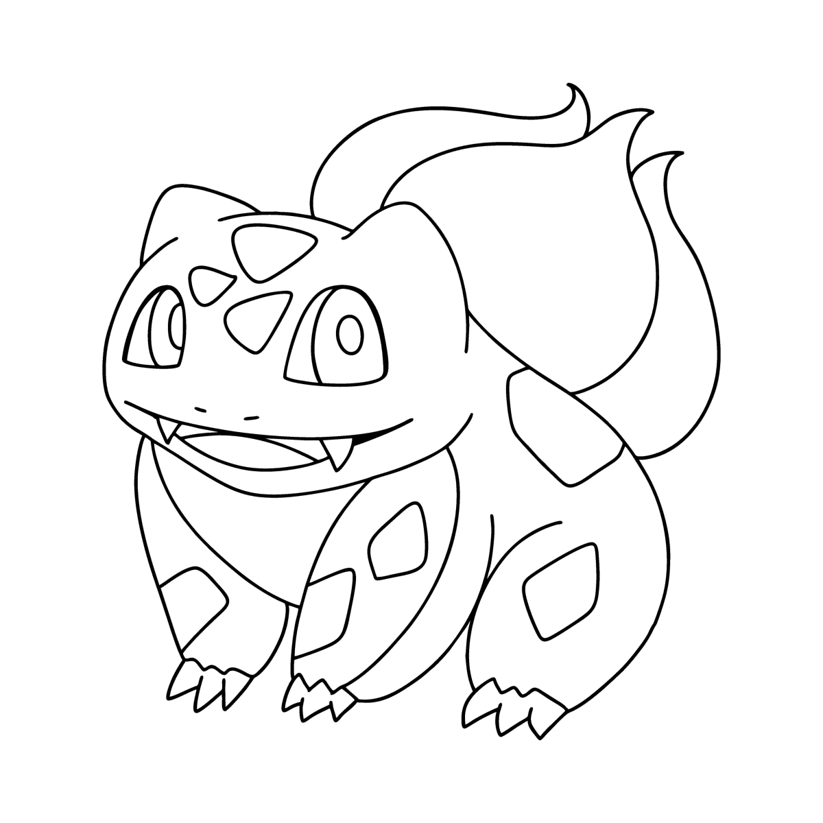 Pokãmon go bulbasaur coloring page â online and print for free