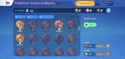 Best pokemon boost emblems pokemon unite