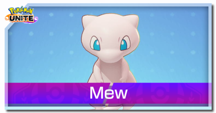 Mew guide builds and best items pokemon uniteï