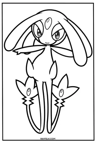 Legendary pokãmon coloring pages